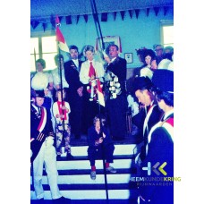 1972 Eendracht Maakt Macht Lobith Koningspaar EMM Lobith Arthur Wilde en W.J.M. Wilde -Reijers Coll HKR. (1)